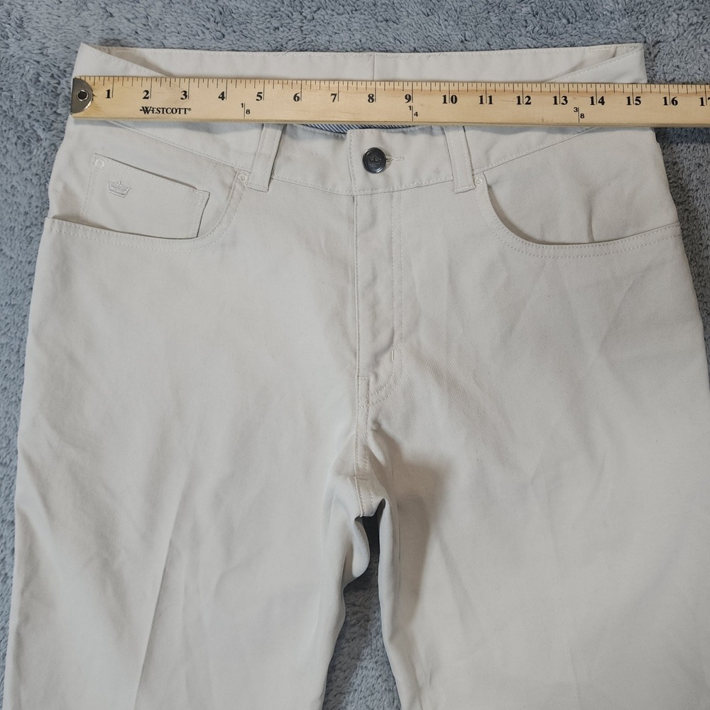 Peter Millar Performance EB66 Men Pants Beige 30x… - image 10